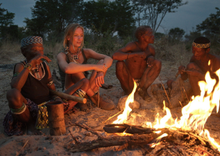 Nanofasa CEO Aleksandra Nilssen in Namibia 