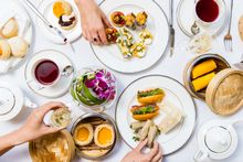 2017 Chinese New Year High Tea at Shangri-La Hotel, Sydney