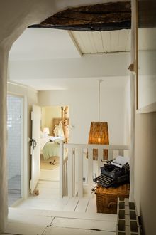 The cottage oozes character