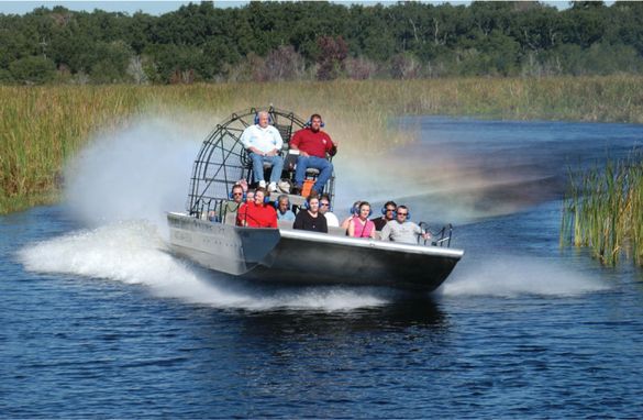 Airboat in Florida