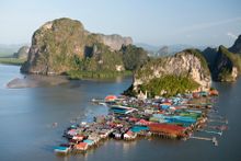Ko Panyee, a Muslim fishermen village in Phang Nga Bay