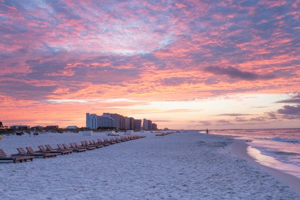 Sunrise in Gulf Shores & Orange Beach, Alabama
