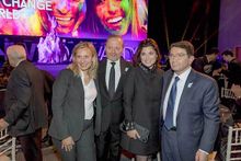 From L to R: Cordula Wohlmuther, UNWTO Head of Institutional Relations and Resource Mobilization / IY2017; Brett Tollman, CEO of The Travel Corporation; Miranda Tollman; Dr. Taleb Rifai, Secretary General of the UNWTO