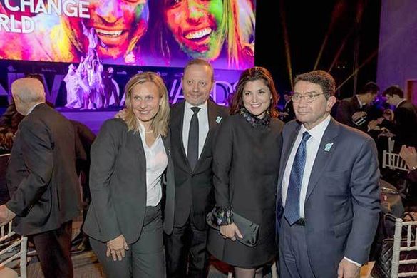 From L to R: Cordula Wohlmuther, UNWTO Head of Institutional Relations and Resource Mobilization / IY2017; Brett Tollman, CEO of The Travel Corporation; Miranda Tollman; Dr. Taleb Rifai, Secretary General of the UNWTO