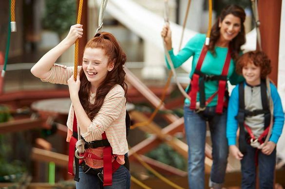 Destiny USA WonderWorks Ropes Course