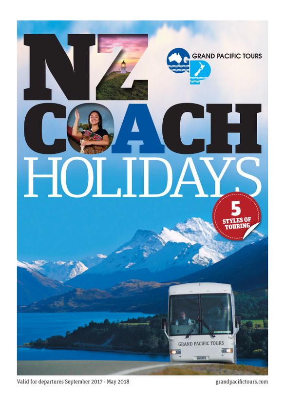 Grand Pacific Tours new coach holidays brochure