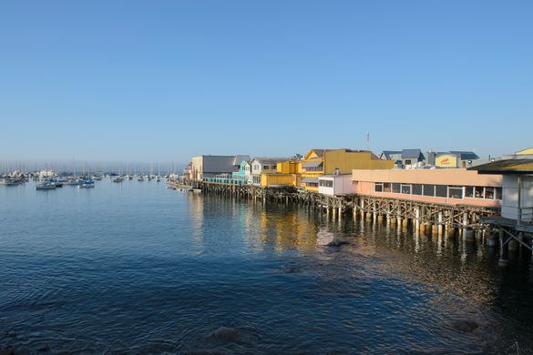 Old Fisherman's Wharf in Monterey