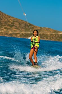 Waterskiing - Powder Byrne Adventure Academy