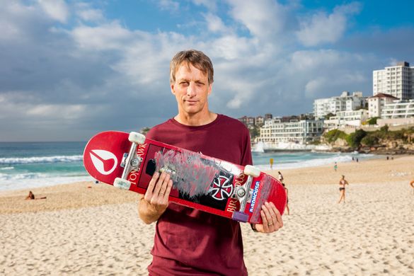 Tony Hawk at Bondi Beach 