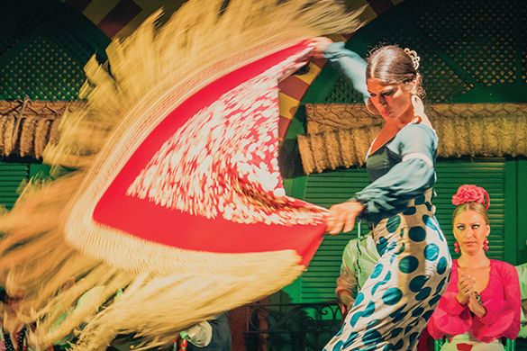 Enjoy an evening of fiery flamenco in Seville