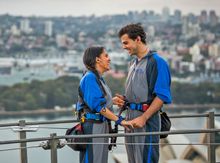 Valentines Day Blind Dates on Sydney Harbour Bridge_Aladdin and Jasmine