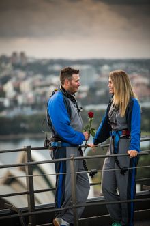Valentines Day Blind Dates on Sydney Harbour Bridge_Couple