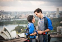 Valentines Day Blind Dates on Sydney Harbour Bridge_Aladdin and Jasmine