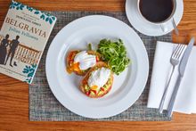Book and Brunch Sundays at Lowndes Bar & Kitchen - Poached eggs & smashed avocado on toast