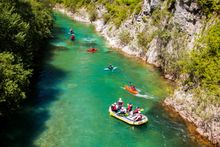 Raft and Canyon in Montenegro