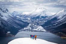 Ski Touring in the Fjords