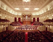Main Hall at The Royal Concertgebouw