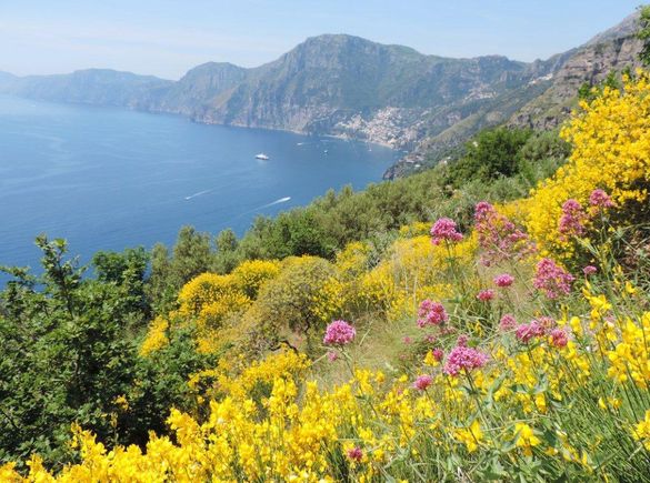 Looking out over the Bay of Naples