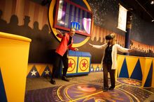 Walking the virtual tightrope is not for the faint of heart - you'll feel like you're three stories above the crowd.