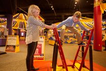 Kids love to climb - present them with a new challenge on the roman ladders