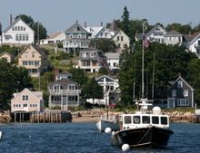 Stonington is a picturesque fishing village located on Deer Isle, Maine.
