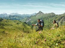 Hiking at the Arlberg