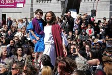 The Passion of Jesus in Trafalgar Square