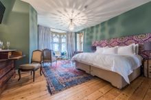 One of the four gorgeous en suite bedrooms at Old Park Hall