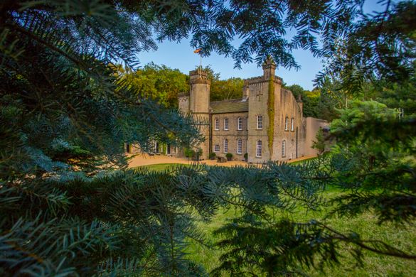 The grand exterior of Castle Trinity in Yorkshire
