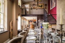 Serve up a feast for a king in the dining room