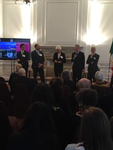 Presenting to media in NYC