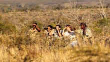 Rhino Tracking at Thanda Safari
