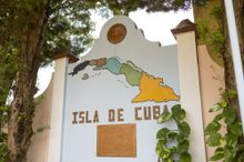 Jose Marti Park, owned by the Cuban people since 1956, contains a mosaic of the island that has had close ties to Tampa Bay since then 1880s.