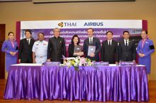 THAI and Airbus MOU signing Mar '17