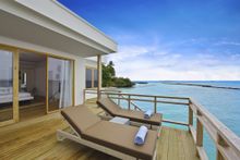 Dhigali, Water Villa Deck