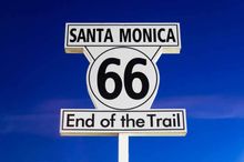 Route 66 - end of the Trail
