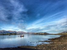 A view of Port Appin from The Carter Company's new Highlands Coast to Coast luxury cycling tour