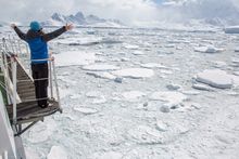 Aboard the Polar Pioneer in Neumayer Channel