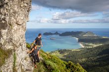 Goathouse on Mt Lidgbird, Lord Howe Island