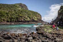 Walking on Lord Howe Island