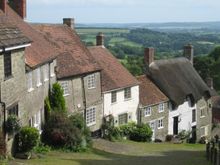 Gold Hill in Shaftesbury on The Hardy Way with Inntravel