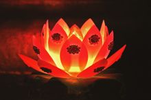 Ceremonial candle, Nepal