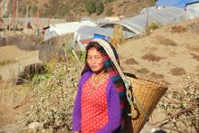Local village girl