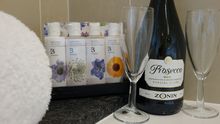 Summer Early Booker offer with bubbles to sip and soak