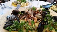 Seafood lunch