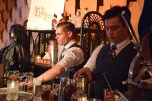 Everleigh pop-up bar at The World's 50 Best Restaurants awards media welcome