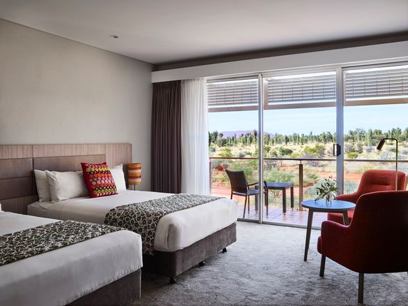 Deluxe Rock View Room at Desert Gardens Hotel
