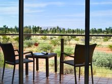 View from Desert Gardens Hotel's Deluxe Rock View Rooms
