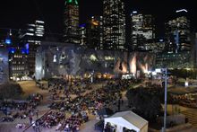 Hundreds watch as The World's 50 Best Restaurants awards are live-streamed at Federation Square