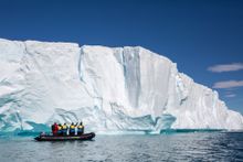 Zodiac Cruising in Antarctica with Aurora Expeditions